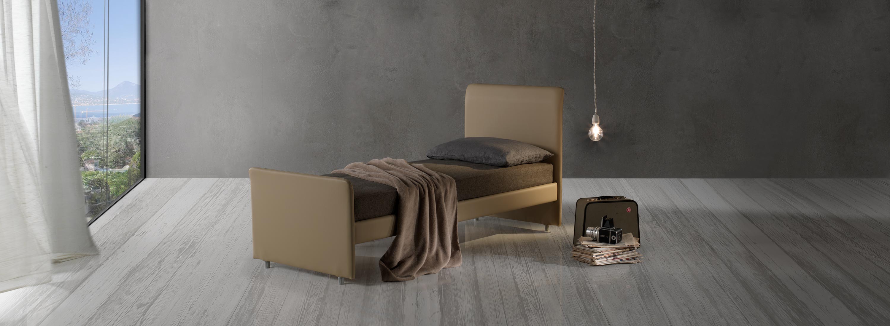 Letto multifunzione testata e pediera Parma Reti