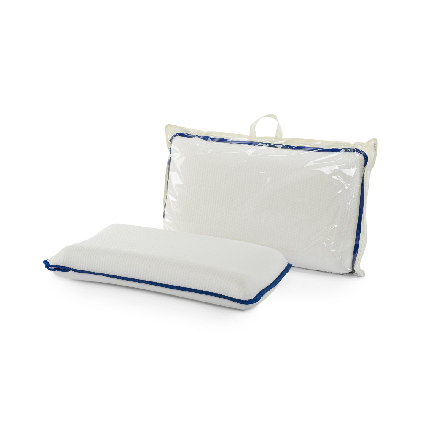 Cuscino in memory foam ortocervicale con custodia Massage